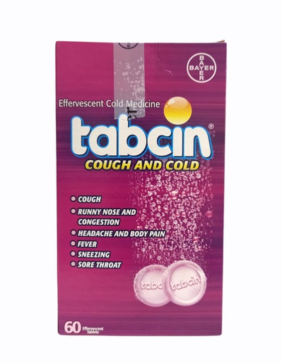 [011418218604] CAJA TABCIN GRIPE Y TOS 60 UND