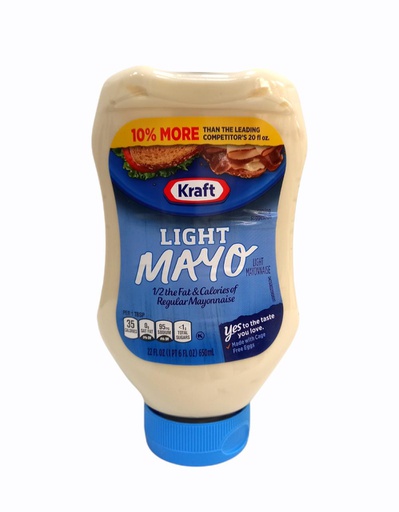 [021000026807] MAYONESA LIGHT KRAFT 22 OZ