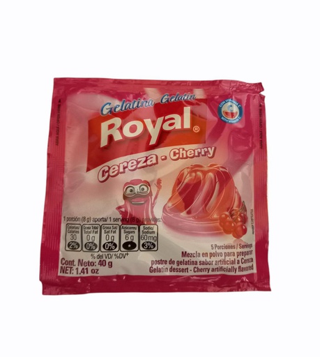 [7622300134051] GELATINA ROYAL CEREZA 40 G