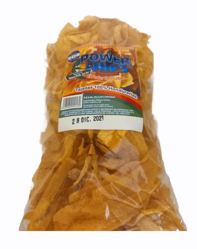 [7423460000169] TAJADAS DE PLATANO POWER CHIPS