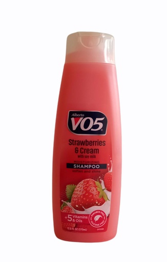 [816559013022] SHAMPOO VO5 CREMA Y FRESAS 12 