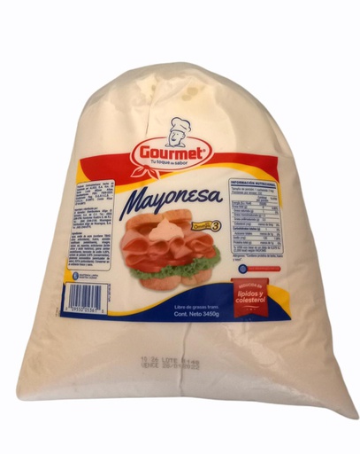 [009550053610] MAYONESA BOLSA GALON GOURMET