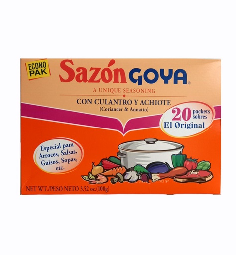 [041331037792] CULANTRO Y ACHIOTE SAZON GOYA