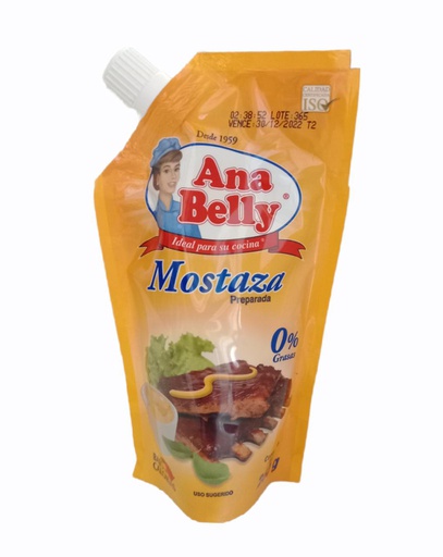 [7401137103153] MOSTAZA PREPARADA ANA BELLY 25