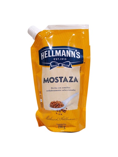 [7411000308950] MOSTAZA HELLMANNS 200 G 