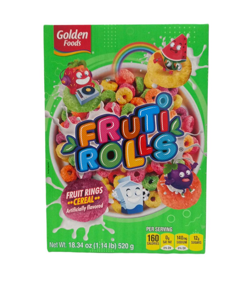 FRUTI ROLLS GOLDEN 520 G | Supermercado El Éxito