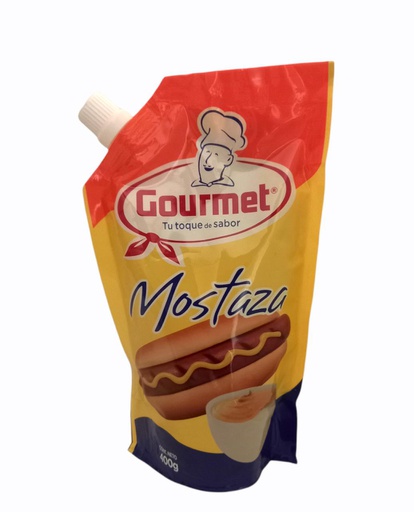 [009550030406] MOSTAZA GOURMET FLEXI PACK 400