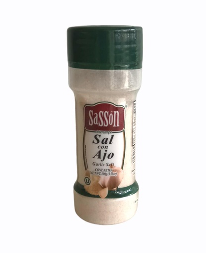 [760573020262] SAL DE AJO SASSON BOTE 100G