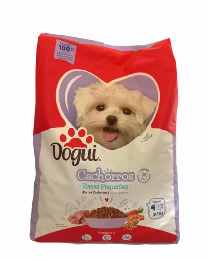 [7423372901172] DOGUI CACHORRO RAZAS PEQ 4KG