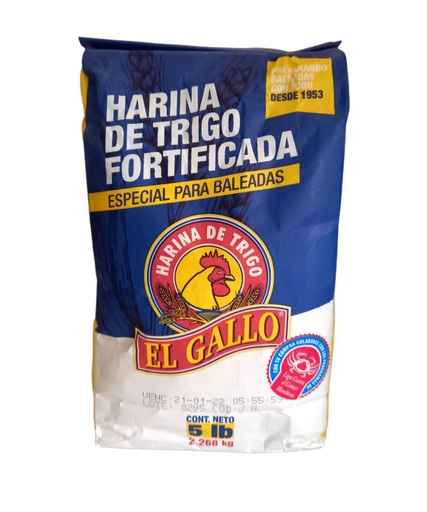 [7421002400026] HARINA EL GALLO 5LB