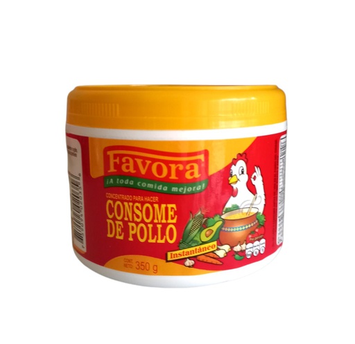 [759094020356] CONSOME DE POLLO FAVORA 350 G