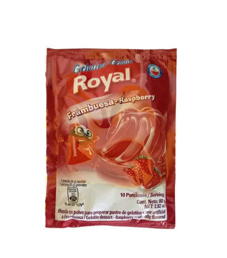 [7622300718985] GELATINA ROYAL FRAMBUESA 80 G