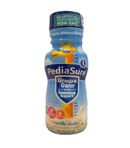 [070074580500] PEDIASURE GROW GAIN VAINILLA 8