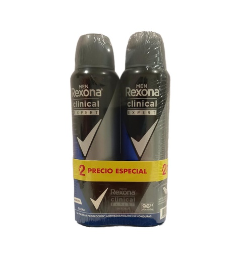 [7702006401944] 2 PACK DEO REXONA CLINICAL MEN