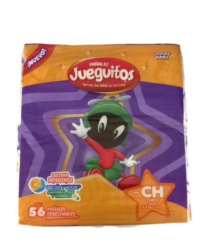 [013117029062] PAÑAL JUEGUITO TALLA CH 56 UN