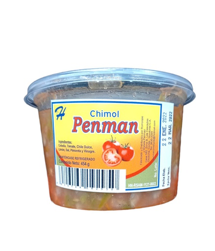 [026169192950] PANA DE CHIMOL PENMAN 16 OZ