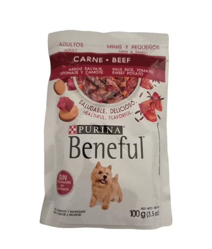 [7501072212726_2] BENEFUL PURINA CARNE/ADUL 100G