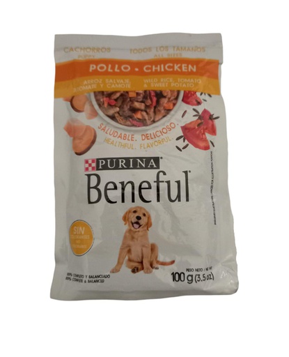 [7501072212726_4] BENEFUL PURINA CARNE/ADUL 100G