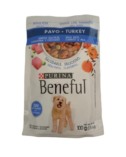 [7501072212726_5] BENEFUL PURINA CARNE/ADUL 100G