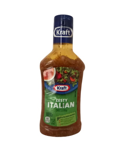 [021000644254] KRAFT ZESTY ITALIAN 16 OZ