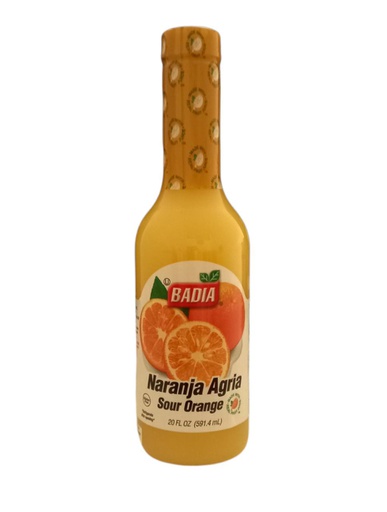 [033844007089] NARANJA AGRIA BADIA 20 OZ