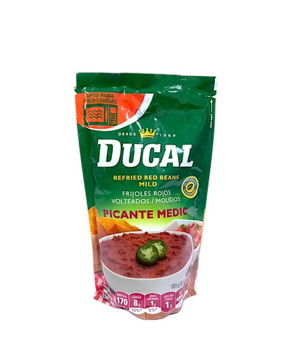 [088313007510] FRIJOL VOLTEADO DUCAL PICANTE 