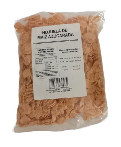 [1501261230285] HOJUELA DE MAIZ AZUCARADA 1LB