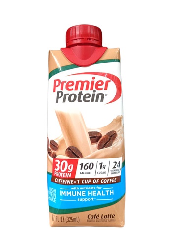 [643843716686] PREMIER PROTEIN CAFE LATTE 11O