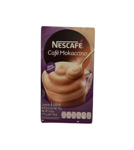 [7501059292536_2] NESCAFE CAPUCCINO MOKACCINO 25