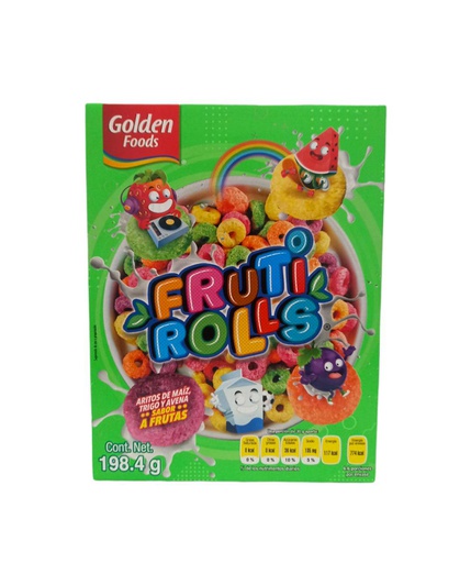 [7502233113920] CEREAL FRUTI ROLLS GOLDEN FOOD