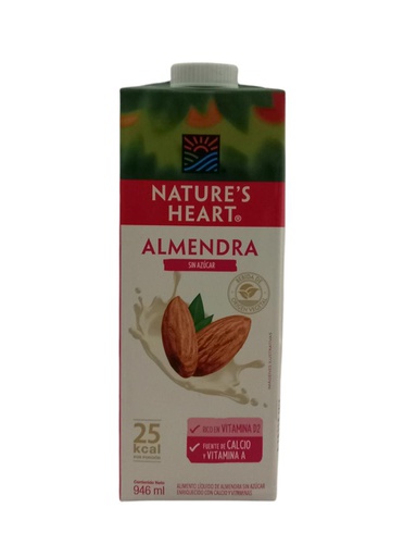 [7502252480669] NATURES HEART ALMENDRA 946 ML