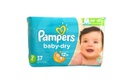 PAÑAL PAMPERS BABY-DRY TALLA 2