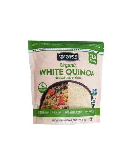 [607766262194] QUINOA ORGANIC MEMBER SEL 3LBS