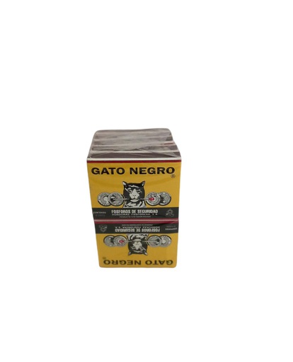 [7421000101994] FOSFOROS GATO NEGRO 10UN