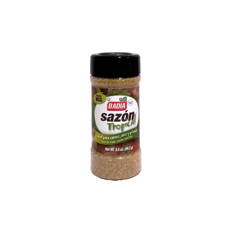 [033844001308] SAZON TROPICAL BADIA 99 2 G