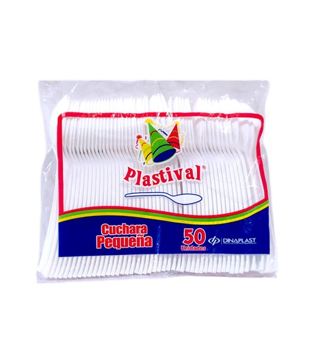 [763910000026] CUCHARA PLASTIVAL 50 UN