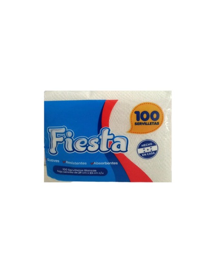 [856038008378] SERVILLETA FIESTA 100UNID 