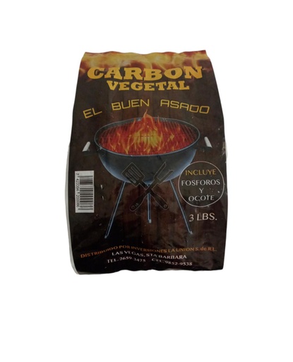 [7423394200086] CARBON EL BUEN ASADO 3 LBS  