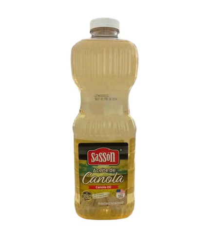 [760573092047] ACEITE CANOLA SASSON 40 ONZ