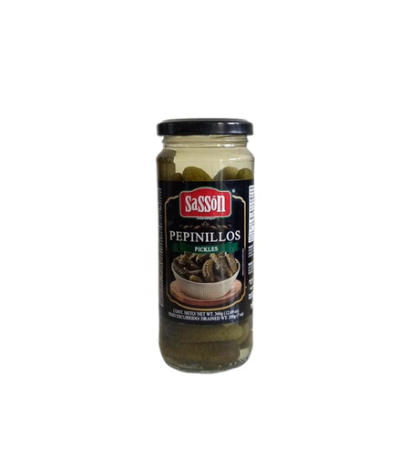 [760573094041] PEPINILLOS SASSON 360GR