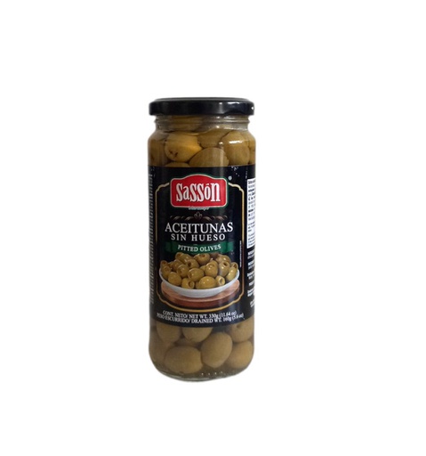 [760573094089] ACEITUNAS S/HUESO SASSON 330G