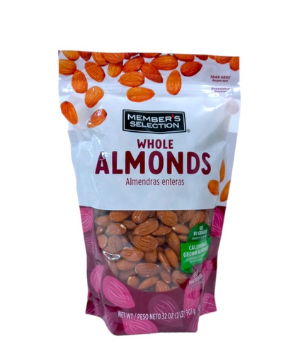 [607766333429] ALMENDRAS ENTERAS MEMBER S 2LB