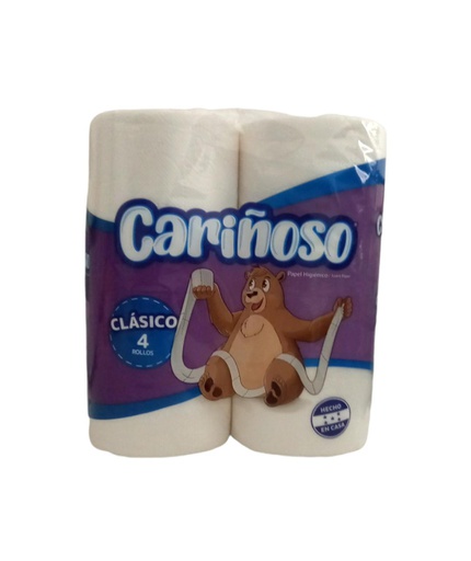 [856038008415] PAPEL HIGIENICO CARIÑOSO 160HJ