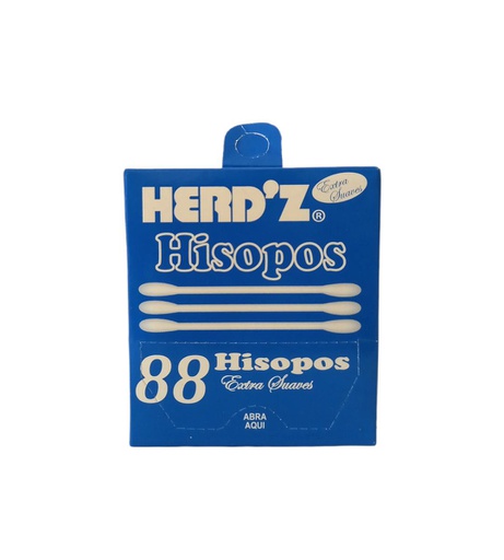 [613476000438] HISOPOS HERDZ CAJITA 88 UNI