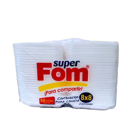 [7423382503151] BANDEJA 8X8 CON DIVISION SUPERFOM