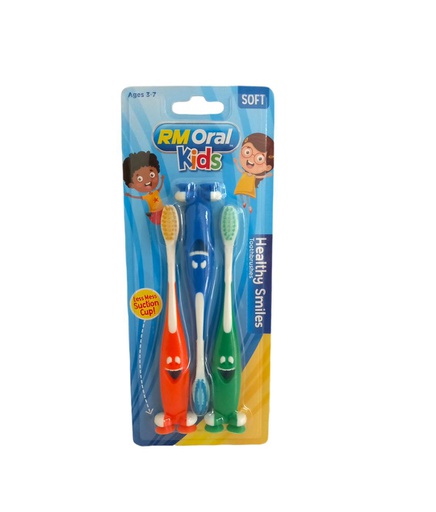 [851944007866] CEPILLO RM ORAL NIÑOS 3 PACK