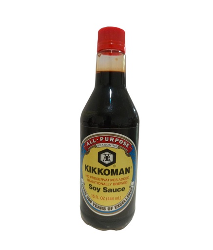 [041390000904] KIKKOMAN SOY SAUCE 444  ML 