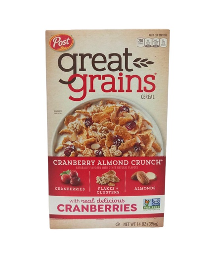 [884912002372] CEREAL GREAT GRAINS CAC 14OZ