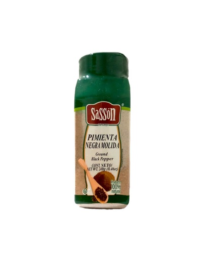 [760573080679] SASSON PIMIENTA NEGRA 240G BOT