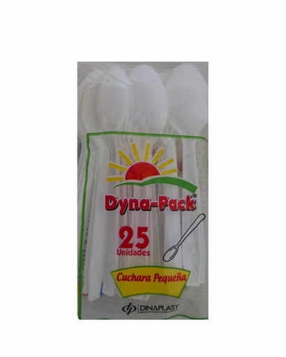 [7423382501522] CUCHARA PEQUEÑA DYNA PACK 25UN